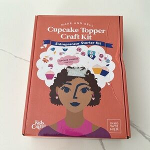 Cupcake topper craft kit